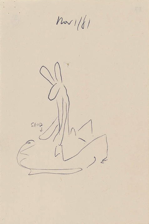 Hare on Sand Nov 1/81